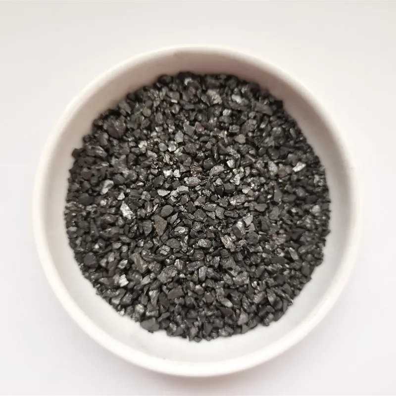 Antracita calcinada con gas